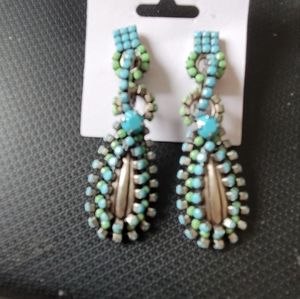 Kon Plott Miranda Konstantinidou Africanica  Dangle Earrings